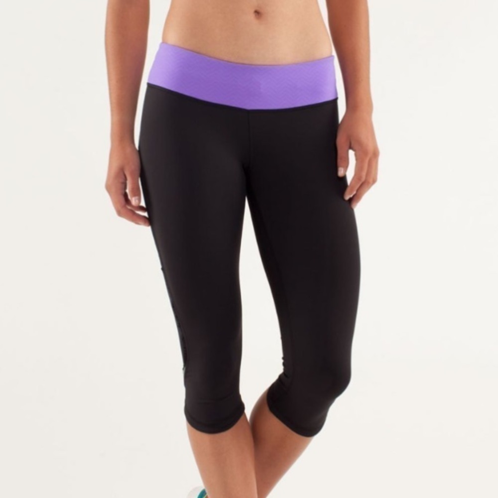 Sz 6 Lululemon Run Fast and Free Crop
